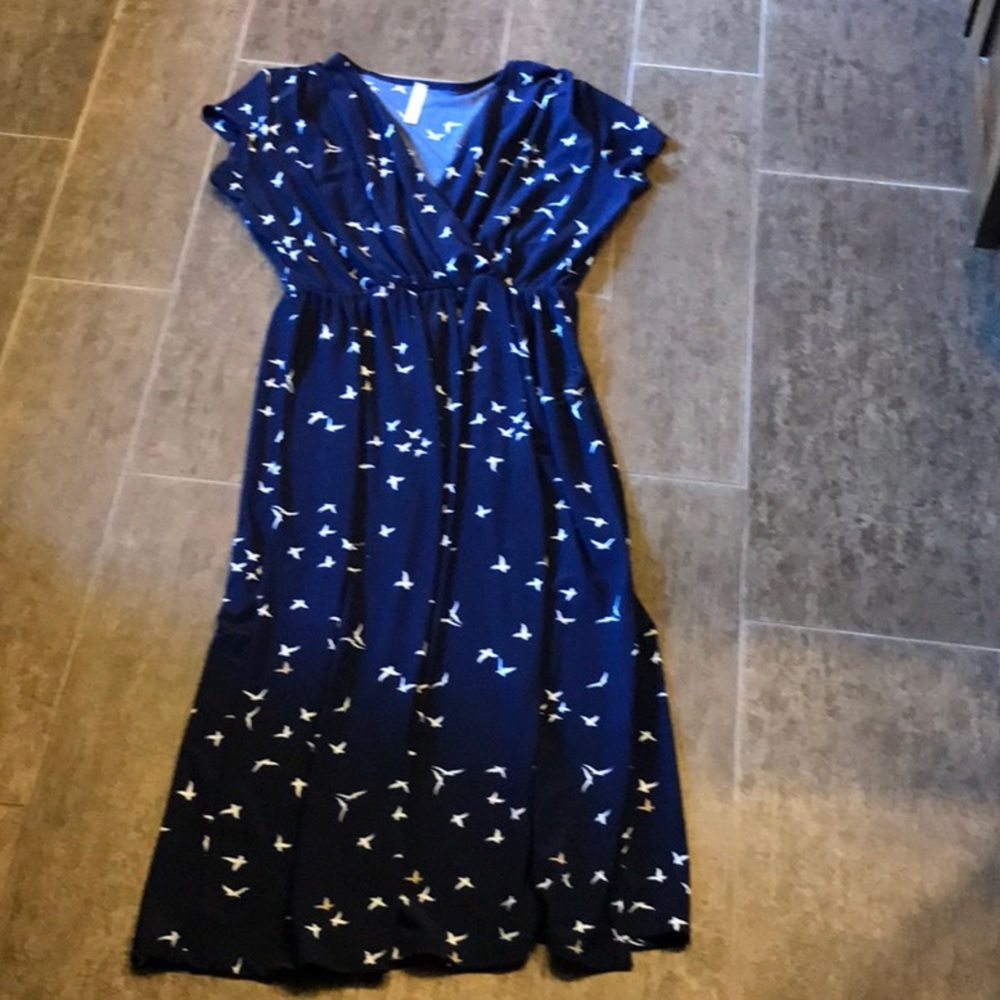 Navy midi dress - Gilli brand